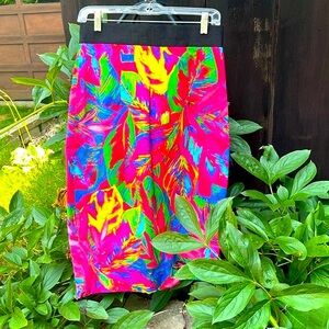 Milly Floral Midi Skirt Size 8